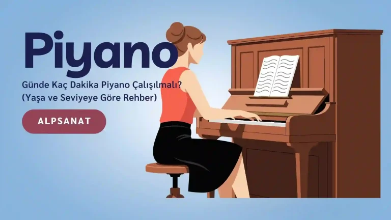 Ataşehir çocuk piyano kursu çalışma programı