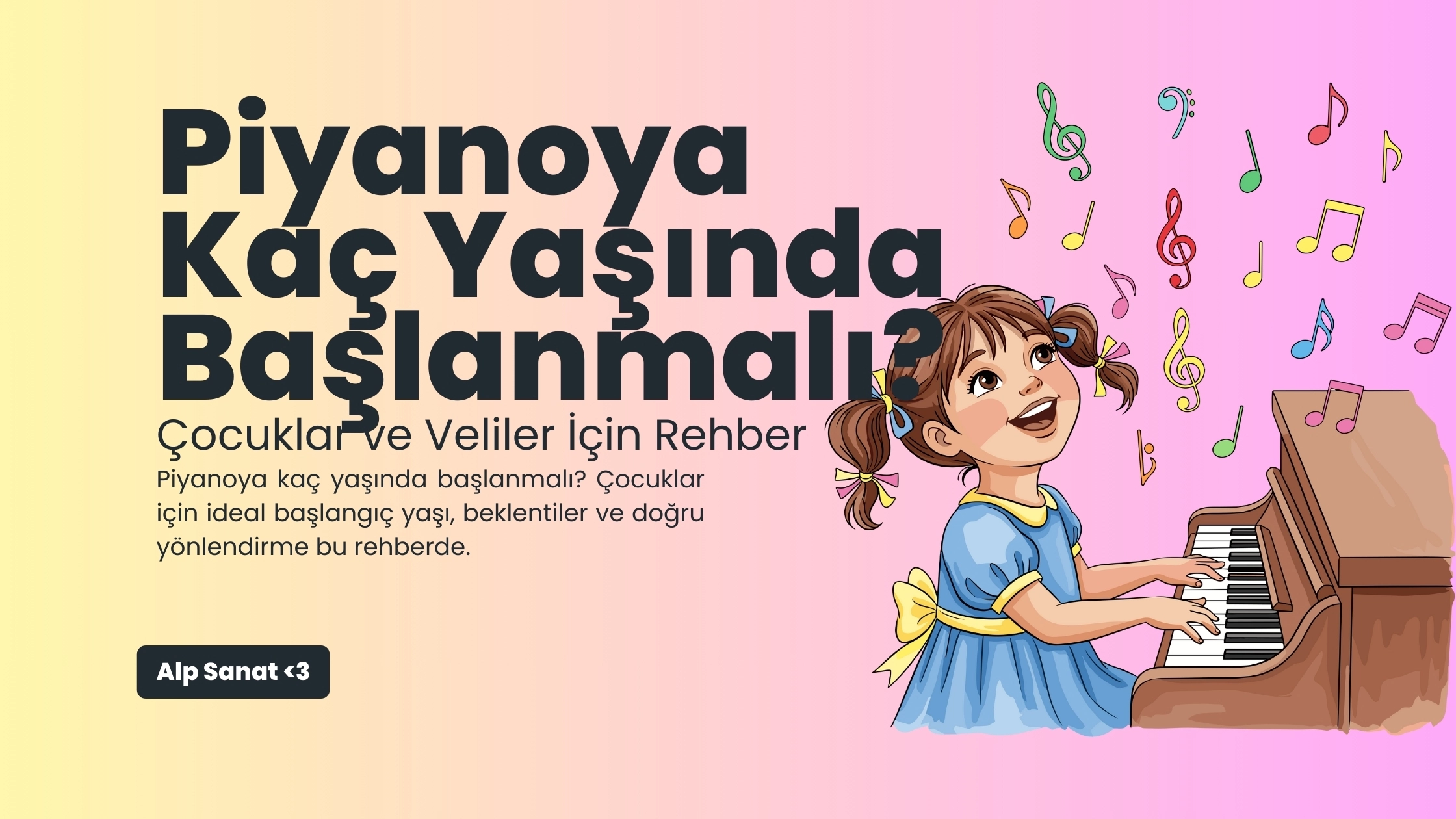 Piyanoya kaç yaşında başlanmalı? Piyano çalan çocuk